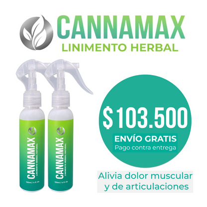 Loción Termoactiva Herbal (Cannamax)